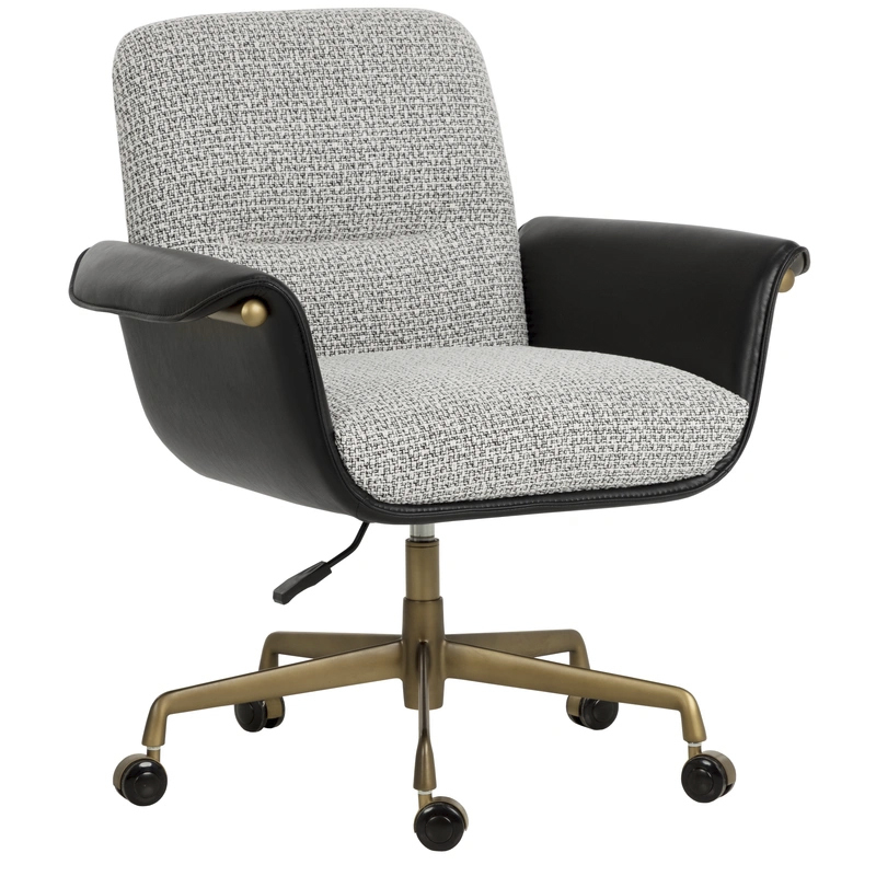 Lomax Helios Check Black / Bravo Black Office Chair